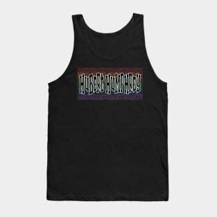 LGBTQ PATTERN USA HUBERT HUMPHREY Tank Top